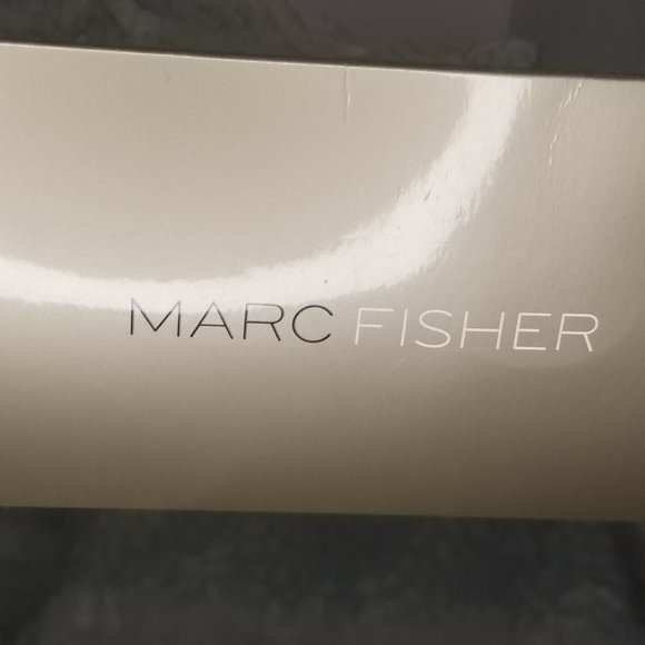 Black-Marc Fisher Peep Toe Leather Platform Pump - Picture 7 of 8